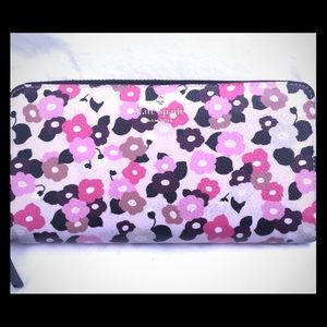 Kate Spade large floral wallet